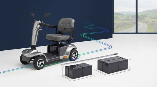 2 ways to assess a 34Ah to 50Ah mobility scooter upgrade