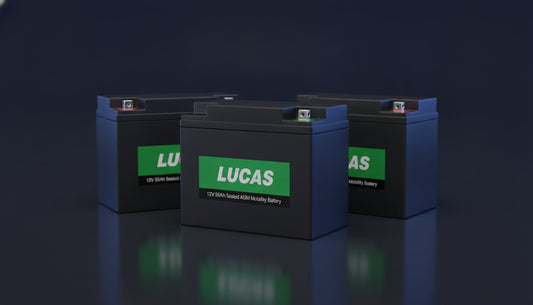 Lucas 12V 55Ah Sealed AGM Mobility Batteries: The Definitive Technical Guide