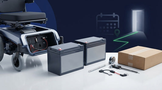 Saturday delivery for wheelchair batteries: what to check before ordering