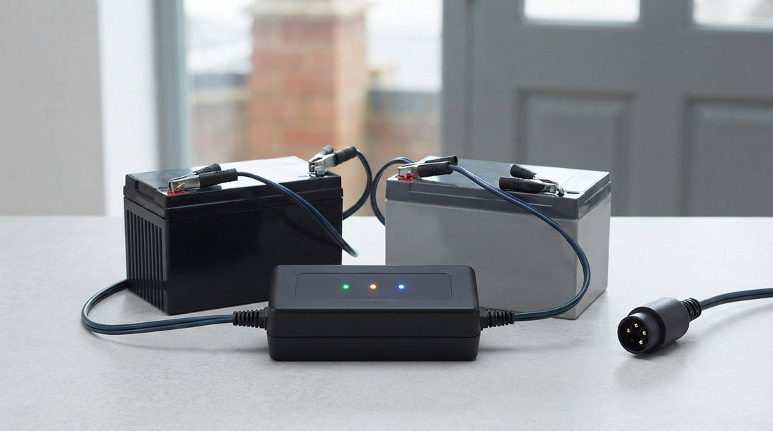 Trickle charger for mobility scooter compatibility and choice