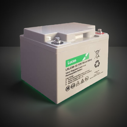 Lucas LSLC50-12 12V 50Ah Sealed AGM Mobility Battery