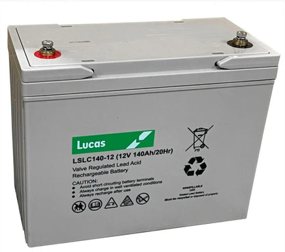 LSLC140-12 Lucas AGM SLA Cyclic Battery 140Ah