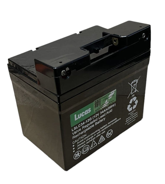 Lucas LSLC34-12G 36 Hole Golf Battery with Bracket